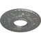 Ekena Millwork Hurley Ceiling Medallion (Fits Canopies up to 7 1/4"), 22 1/8"OD x 7 1/4"ID x 1 3/4"P, Silver CM26HUSLS - alternate 3